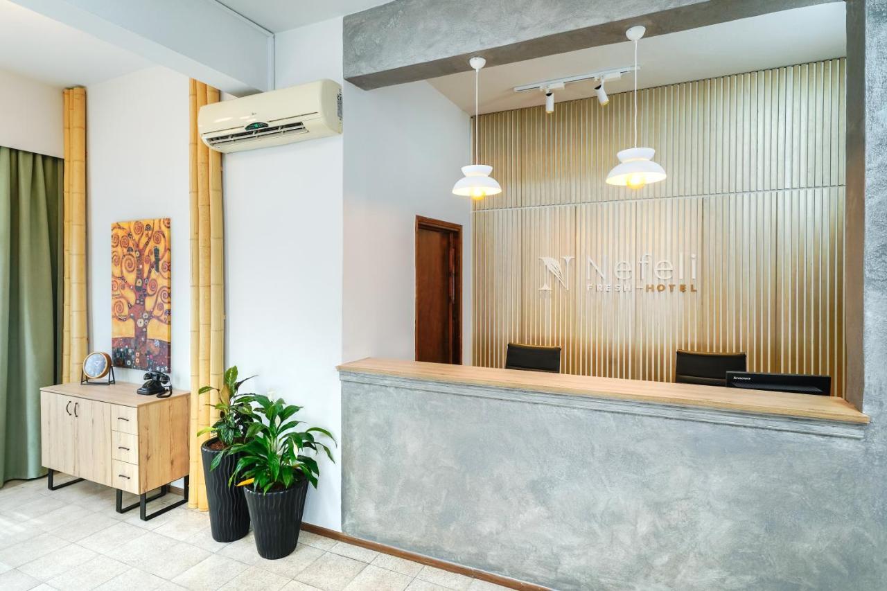 Nefeli Fresh Hotel By Del Mare Skala Rachoni  外观 照片