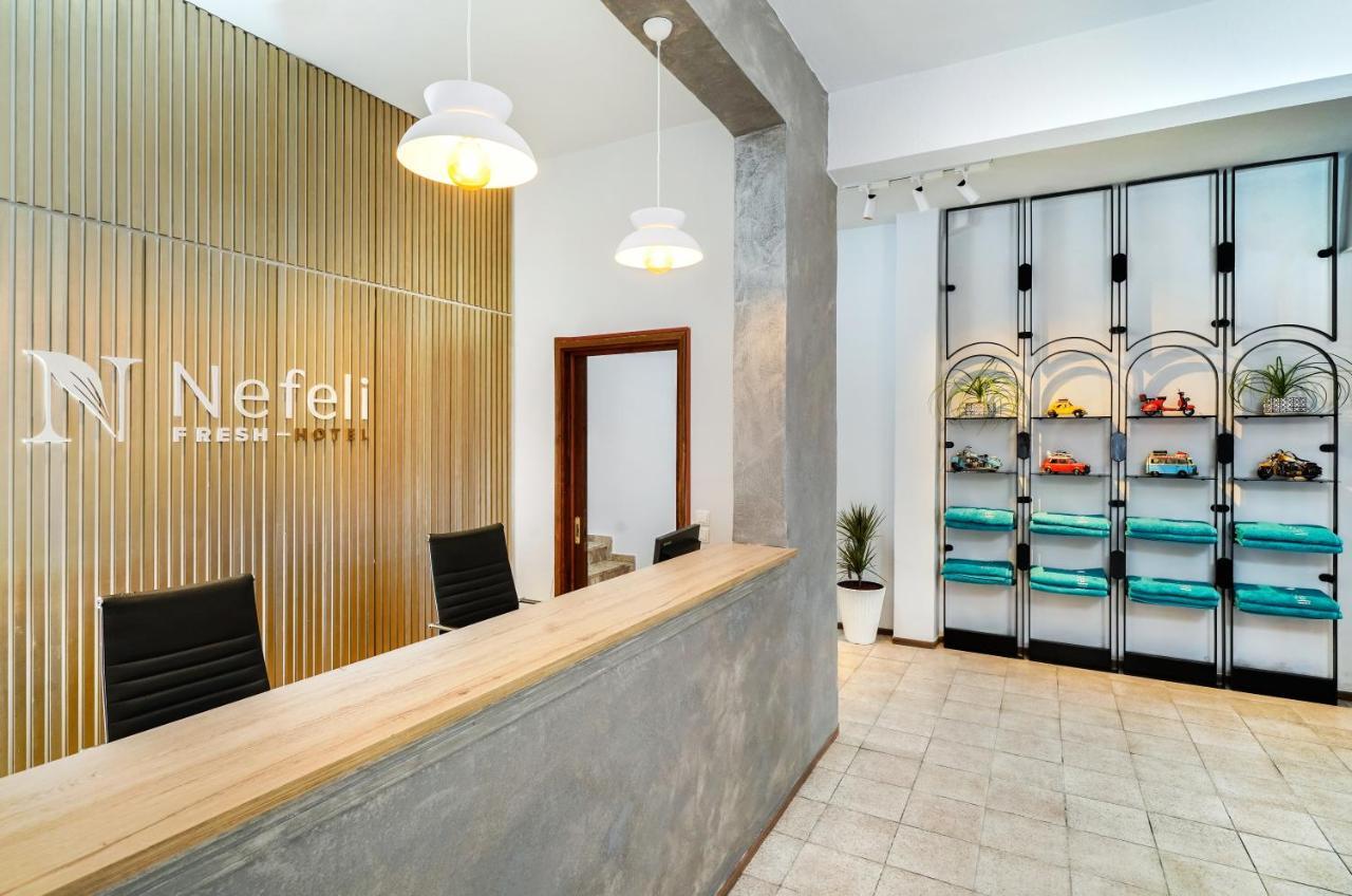 Nefeli Fresh Hotel By Del Mare Skala Rachoni  外观 照片
