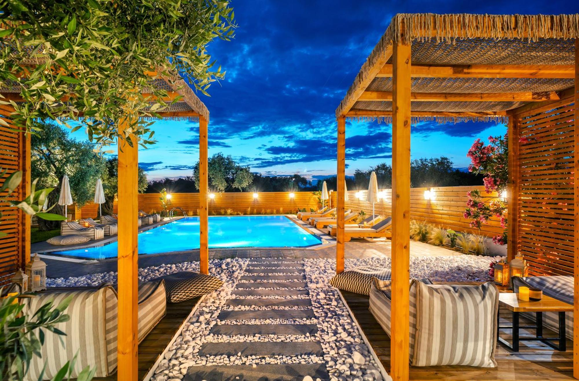 Nefeli Fresh Hotel By Del Mare Skala Rachoni  外观 照片